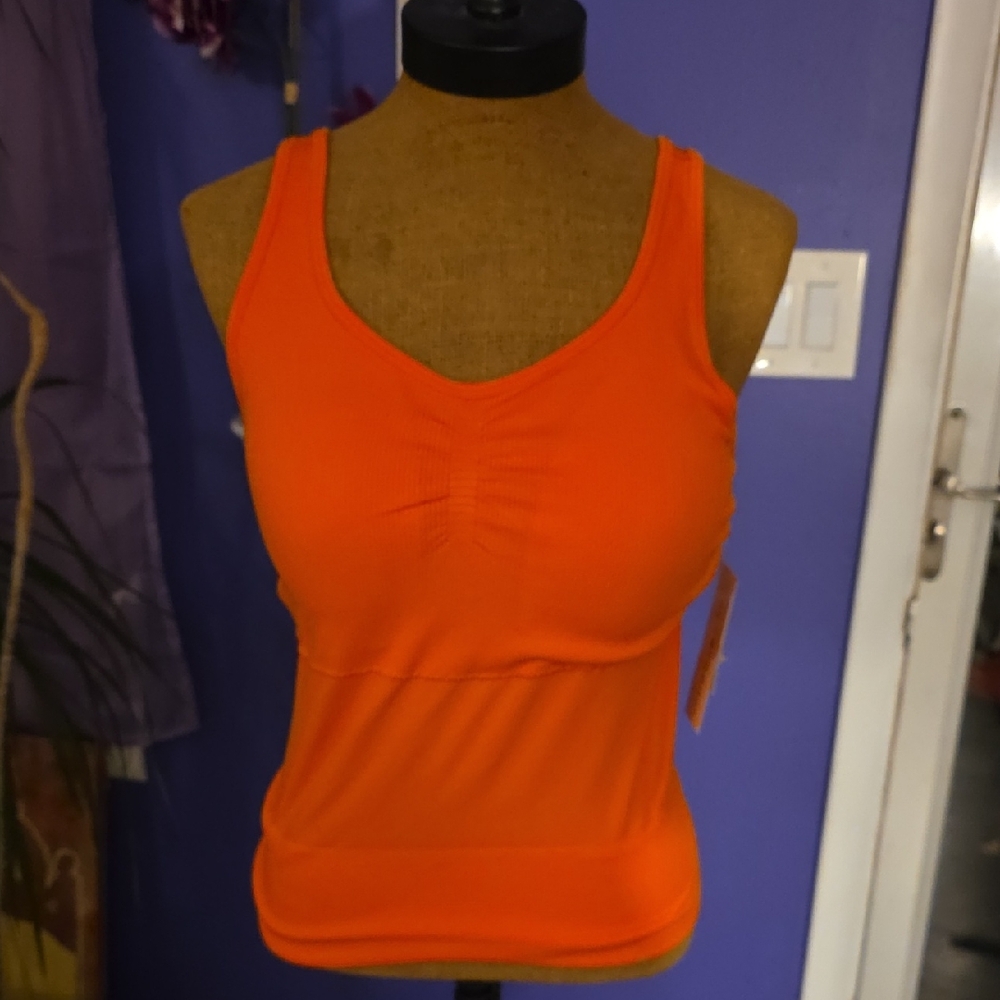 Vibrant Orange Women's Tank Top